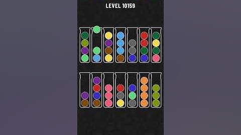 Ball Sort Puzzle Level 10159 / Water Sort Puzzle Level 10159  / all the same