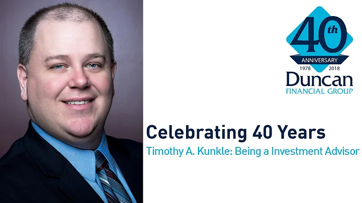 Celebrating 40 Years: Timothy  Kunkle- Being a  In...