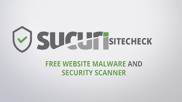 Sucuri Free Website Checker