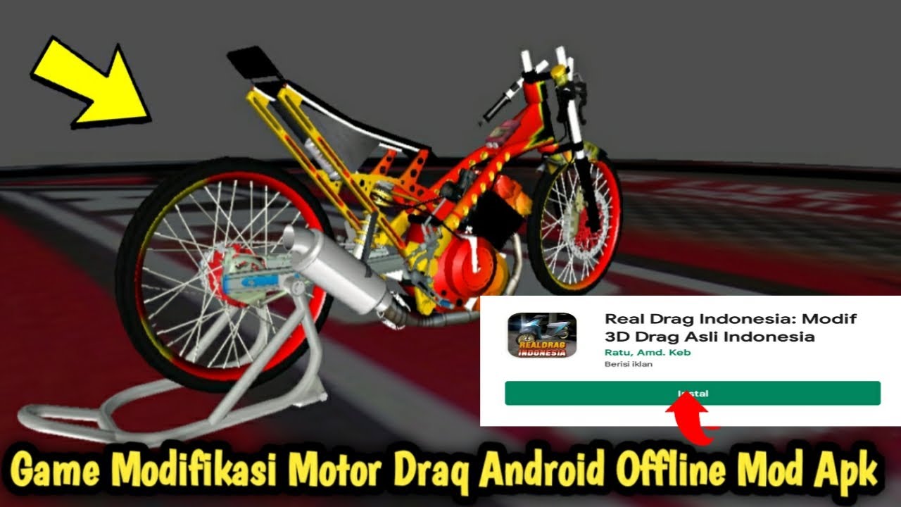Game Modifikasi Motor Draq Android Offline Mod Apk YouTube