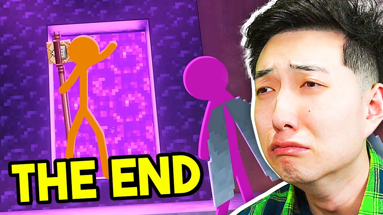 REACTING TO THE KING - ANIMATION Vs MINECRAFT SHORTS EP.30 FINALE! 
