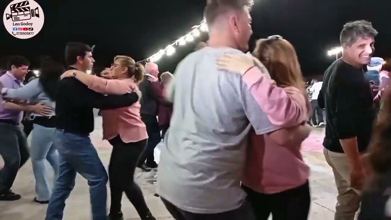 Los fabulosos del chamamé y la cumbia en vivo pasión bailable las breñas 2025 (baile de los regalos 