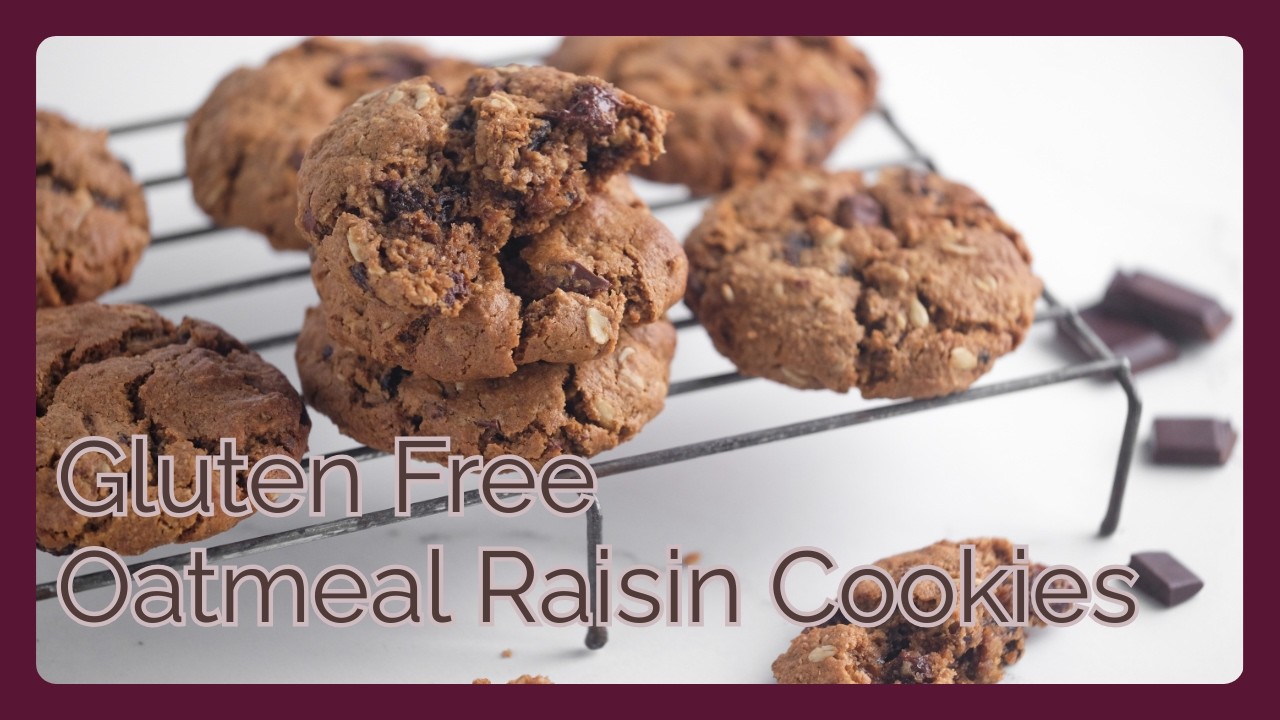 Gluten Free Oatmeal Raisin Cookies | Soft, Chewy & Refined Sugar ...