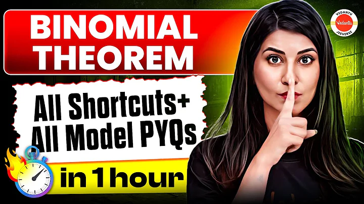 Binomial Theorem in 1 Hour 🔥 | All Shortcuts + Model PYQs | JEE 2026 | Namrata Ma’am