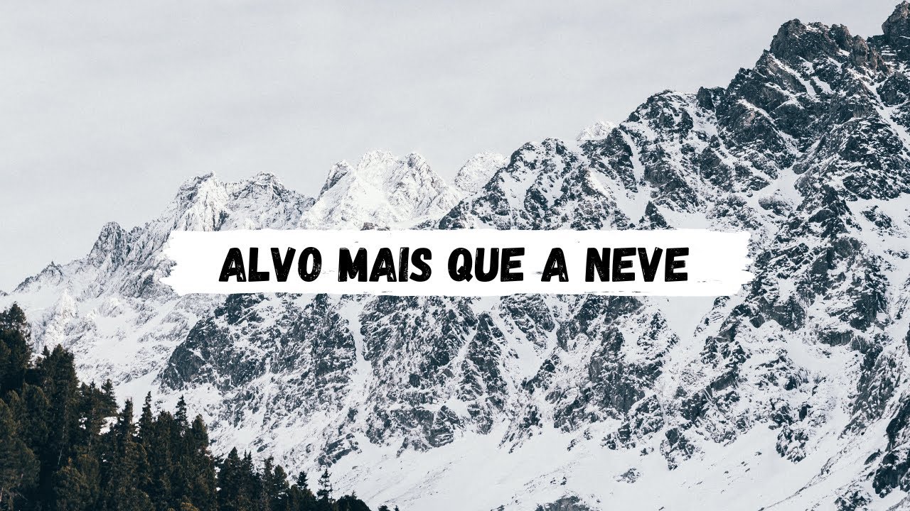 Alvo Mais Que A Neve Fundo Musical | Hino Da Harpa Cristã De Numero 39 ...