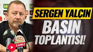Sergen Yalçın Basın Toplantısı Karagümrük 0-2 Beşiktaş Canli Yayin
