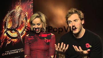 INTERVIEW - Jena Malone, Sam Claflin on the media attenti...