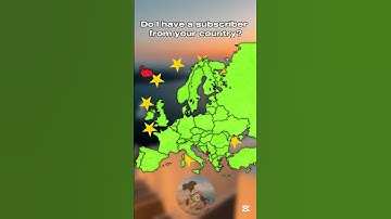 Do I have a subscriber from your country? #europe #map #mapping #mapper #geography