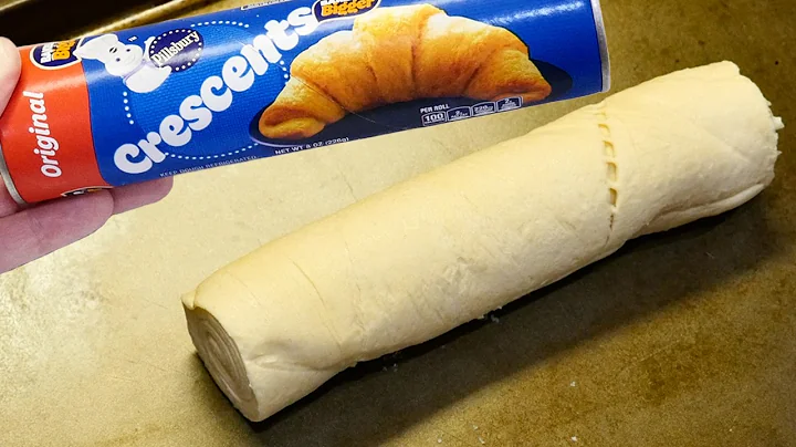 What if.. You bake Pillsbury Crescent Rolls like this..