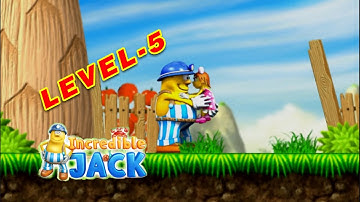 Incredible Jack: Jump & Run - Level -5 / TRIANGLE  GAMEPLAY