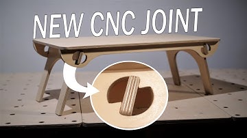 Testing NEW CNC Joint - Bed-Table Build