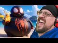 Chubby Spiderman Stranded in POKEMON Universe 😂 (Build, Battle, Collect &amp; Protect)