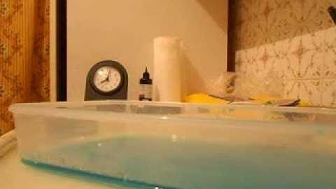 Вытравливание печатной платы. Etching printed circuit boards