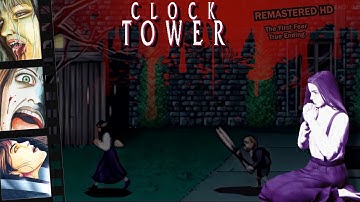 Clock Tower The First Fear Remastered (1995) Jennifer True Ending Story Gameplay Ultra HD (4K)