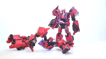 Video Review of the Transformer: Prime; First Edition Terrorcon Cliffjumper