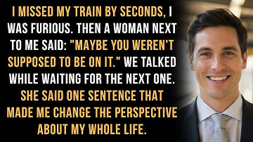 I Missed My Train by Seconds. A Stranger