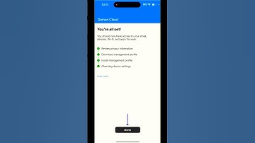 Deploy the Intune Company Portal App on a iOS  Device BYOD Walkthrough #Shorts