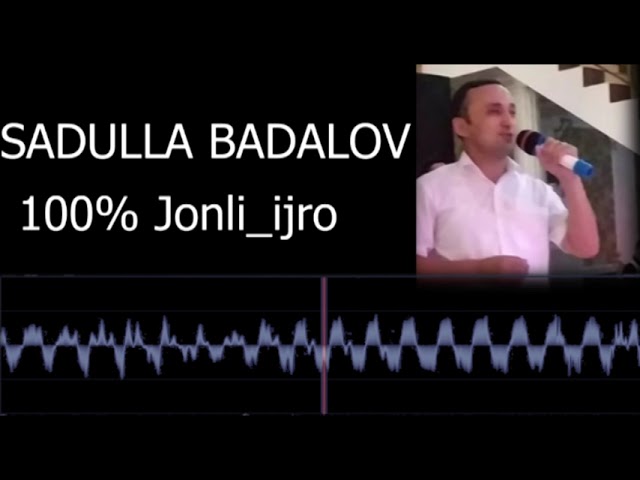 Sadullo Badalov | jonli ijro | Садулло Бадалов 2021 жонли ижро Nahor oshda class=