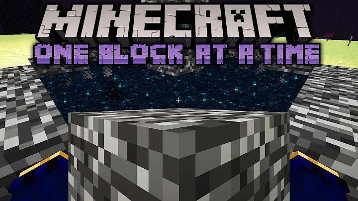 I Beat Minecraft's April Fools Update  One Block A...