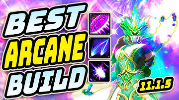BEST ARCANE MAGE BUILD!? BIS Gear Stats Burst Rotation 11.1.5 Guide Wow Season 2 World of Warcraft