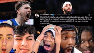 YOUTUBER'S REACTION TO THE CRAZIEST TRADE IN NBA HISTORY