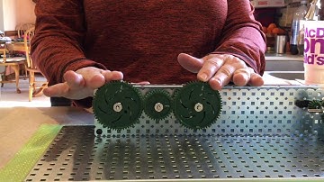 PLTW Mechanical Gears Simple Gear Train with Idler
