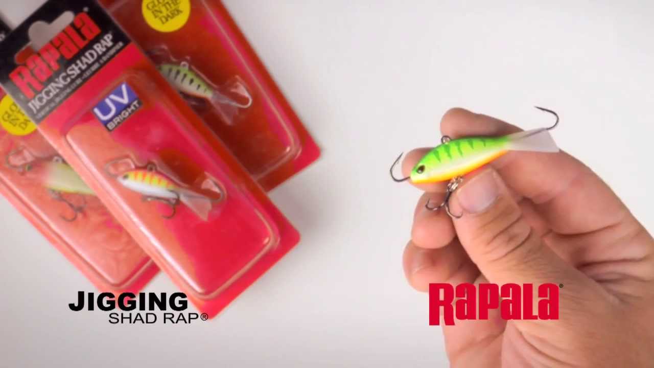 New Rapala UV Bright Jigging Raps