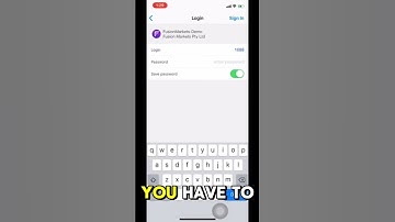 How to Log in to Your Live Account on MetaTrader 4 iOS App