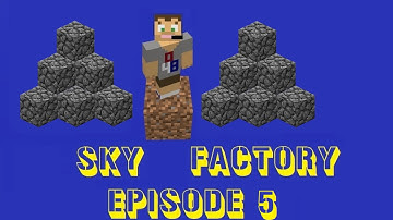 Minecraft Sky Factory EP.5 "Automated Cobblestone Generator"