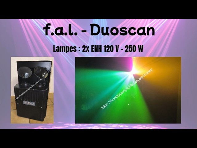 American DJ Rotoballs Tri LED - YouTube