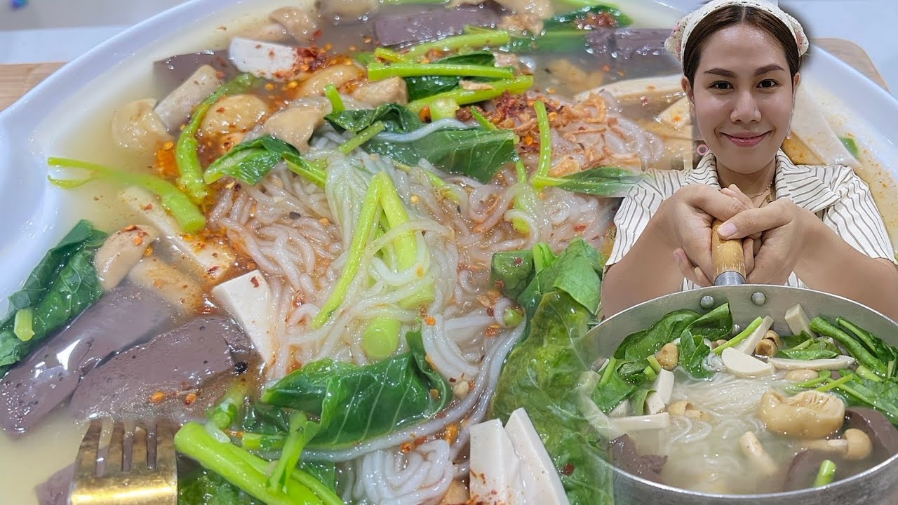 ก๋วยจั๊บสูตรพริกหน้า ก๋วยจั๊บพากินพาแซ่บ