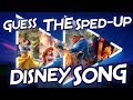 Guess The Sped-Up Disney Song!!