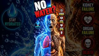 What happens if you don't drink water again? #shorts #humanfacts #shortsfeed #trending