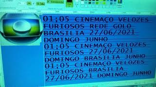 Rede Globo Cinemaco 0105 Velozes Furiosos Brasilia 27062021 Domingo
