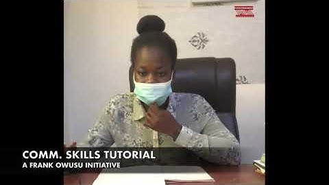 MIDSEM EXAMS: COMM. SKILLS TUTORIALS PART 2