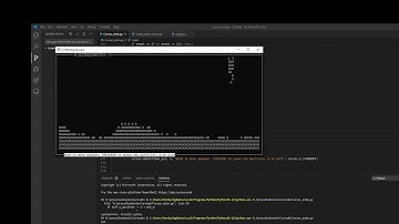 Python Curses particle spawner