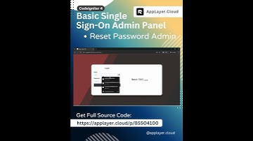 Reset Password Admin - Basic Single Sign-On Codeigniter 4 & MySQL #shorts