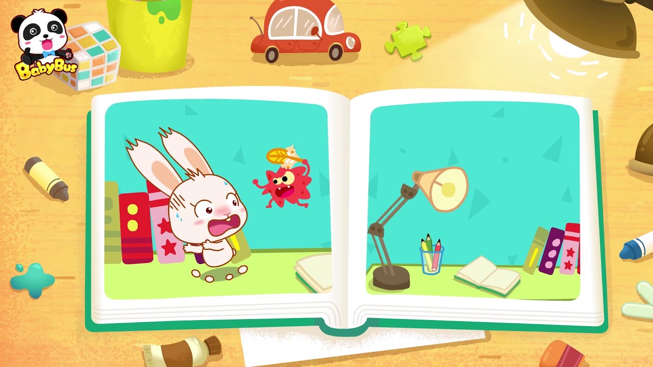Monsters In Rabbit Momo S Nose Kids Role Playing Picture Book Cartoon Babybus Babybus Nursery Rhymes Thewikihow