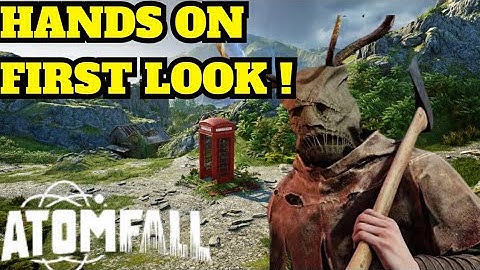 I Got To Play Atomfall, First Impressions & Gameplay !