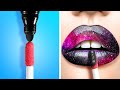 Fantastiche Soluzioni Fai-da-te Per Il Makeup || Da nerd a popolare! Sfida Rosa Su 123 GO! GOLD
