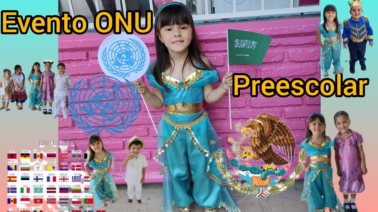 Evento ONU, en mi preescolar así festejamos el día de las naciones