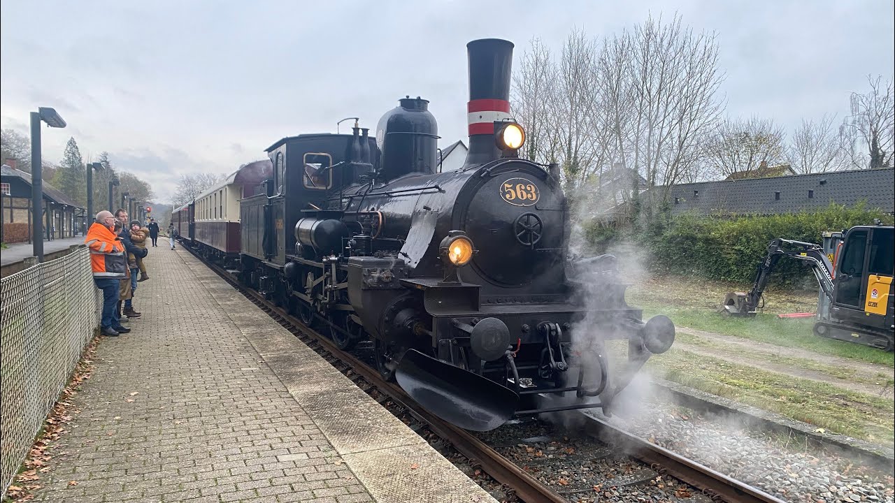 Julekørsel til Fruens Bøge & Højby Fyn med K 563, 26. + 27. november 2022