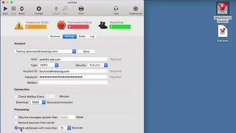 How to get started with eMail Bounce Handler