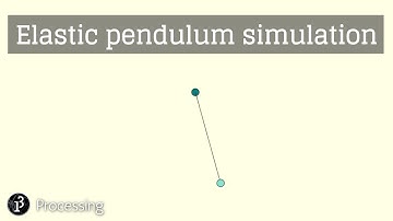 Elastic Pendulum. Processing.