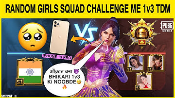 😂RANDOM 2 CUTE GIRL CONQUEROR CHALLENGE ME 1v3 TDM-Samsung,A3,A5,A6,A7,J2,J5,J7,S5,S6,S7,59,A10,A20