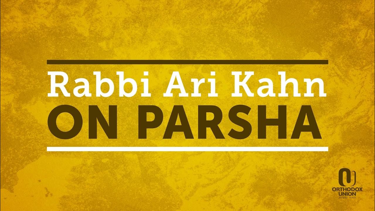 Parshat Zachor Tomorrow by Rabbi Ari Kahn YouTube
