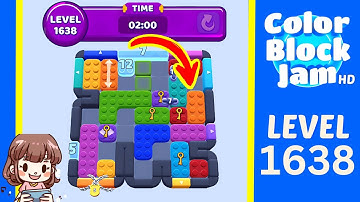 Color Block Jam Level 693 (1638) Solution Walkthrough