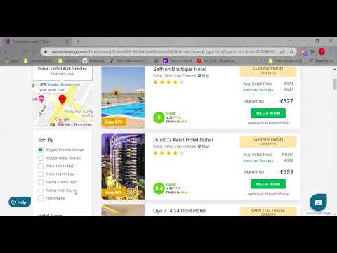 How to use the Travel Advantage platform