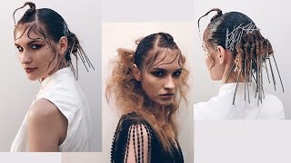 creative women's hairstyle for L'oreal business show 2018 creative women's hairstyle for L'oreal business show 2018