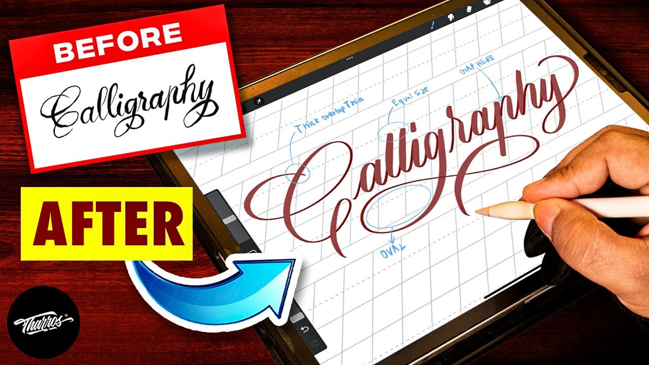 iPad Lettering for Beginners | Procreate Calligraphy |